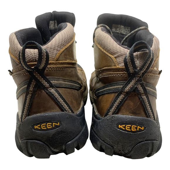 Keen Targhee II Mid Hiking Boots Men\'s Sz 13 W Wide Shitake/Brindle 1012126 READ